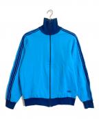 adidasアディダス）の古着「トラックジャケット」｜スカイブルー