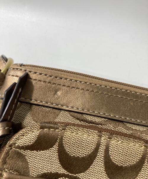 COACH（コーチ）COACH (コーチ) ショルダーバッグ ベージュの古着・服飾アイテム