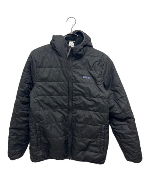Patagonia（パタゴニア）Patagonia (パタゴニア) リバーシブル・レディ・フレディ・フーディ ブラック サイズ:SIZE XXL (キッズ表記）の古着・服飾アイテム