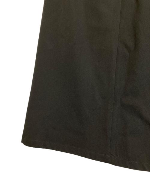 Y's（ワイズ）Y's (ワイズ) ボタンデザインAラインスカート ブラック サイズ:サイズ表記無しの古着・服飾アイテム