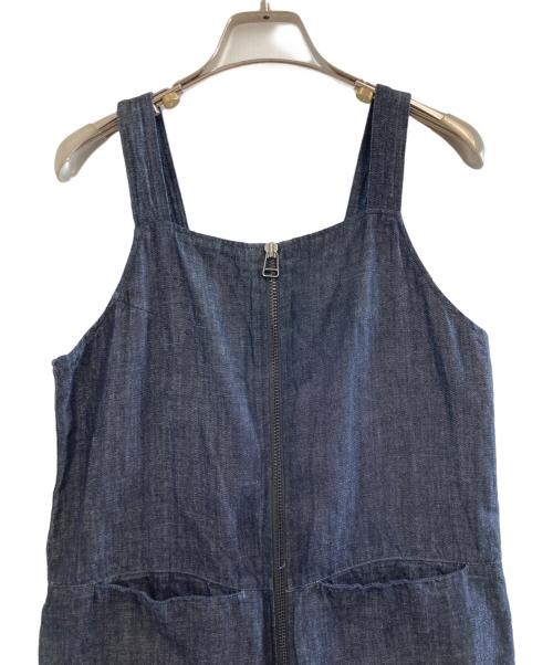 TODAYFUL（トゥデイフル）TODAYFUL (トゥデイフル) フロントジップサロペット インディゴ サイズ:Mの古着・服飾アイテム