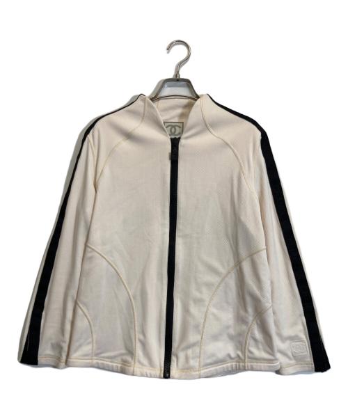 CHANEL（シャネル）CHANEL (シャネル) トラックジャケット アイボリー サイズ:44の古着・服飾アイテム