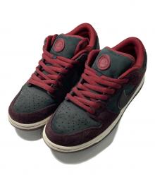 NIKE×RIOT SKATESHOP（ナイキ×ライオットスケートショップ）の古着「SB Dunk Low Pro QS "Mahogany and Team Red"」｜レッド