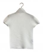 ISSEY MIYAKE meイッセイ ミヤケ ミー）の古着「ハイネックカットソー」｜ホワイト
