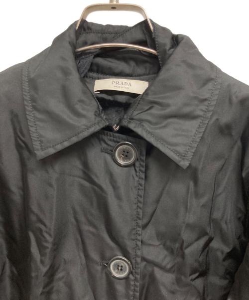 PRADA（プラダ）PRADA (プラダ) コート ブラック サイズ:42の古着・服飾アイテム