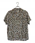 WACKO MARIAワコマリア）の古着「Leopard SHIRT」｜ブラウン