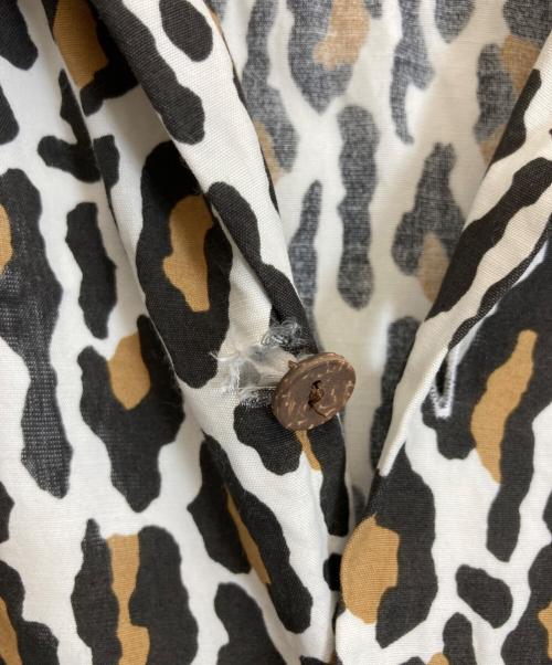WACKO MARIA（ワコマリア）WACKO MARIA (ワコマリア) Leopard SHIRT ブラウン サイズ:Sの古着・服飾アイテム