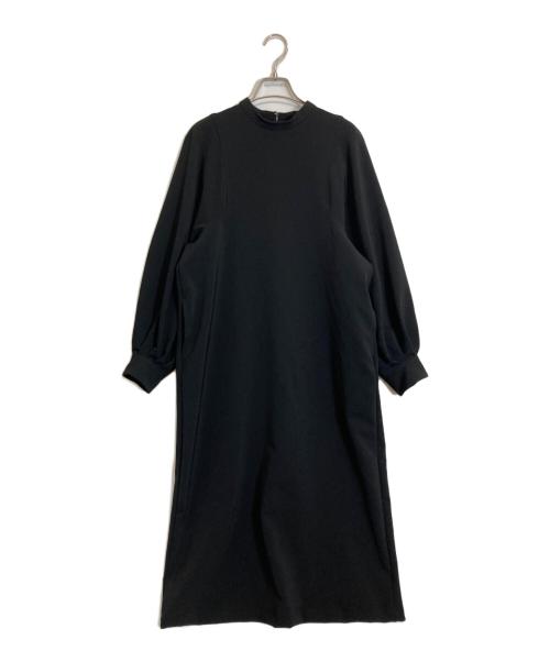 JOURNAL STANDARD（ジャーナルスタンダード）JOURNAL STANDARD (ジャーナルスタンダード) ダブルクロスロングワンピース ブラック サイズ:Sの古着・服飾アイテム