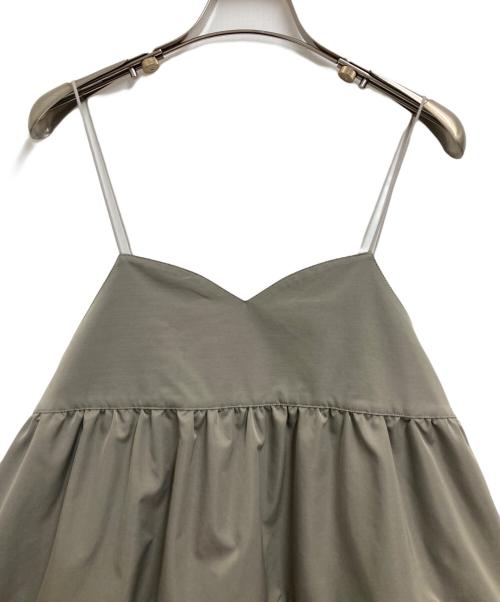 UNMINOU（アンミヌ）UNMINOU (アンミヌ) ノースリーブ・キャミソールワンピース　EF−03614 カーキ サイズ:Fの古着・服飾アイテム