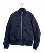 PS Paul SmithＰＳポールスミス）の古着「MA-1ジャケット」｜ネイビー