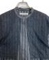 中古・古着 LE CIEL BLEU (ルシェルブルー) Striped Sleeveless Shirt with Lace Bib ブラック サイズ:S：10000円