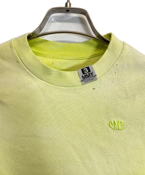 Maison MIHARA YASUHIRO（メゾン ミハラ ヤスヒロ）Maison MIHARA YASUHIRO (メゾン ミハラ ヤスヒロ) SUN FADED MINI TEE イエロー サイズ:38の古着・服飾アイテム