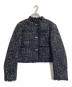 LE CIEL BLEU（ルシェルブルー）の古着「Lustro Tweed Jacket」｜ブラック