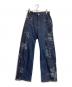 FETICO（フェティコ）の古着「ROSE DENIM PANTS」｜インディゴ