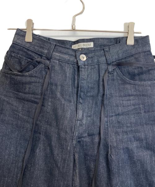 LE CIEL BLEU（ルシェルブルー）LE CIEL BLEU (ルシェルブルー) Barrel Leg Jeans インディゴ サイズ:Sの古着・服飾アイテム