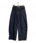 LE CIEL BLEU（ルシェルブルー）の古着「Barrel Leg Jeans」｜インディゴ