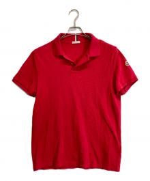 MONCLER（モンクレール）の古着「AGLIA POLO MANICA CORTA」｜レッド