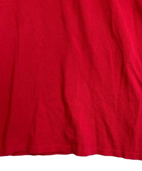 MONCLER（モンクレール）MONCLER (モンクレール) AGLIA POLO MANICA CORTA レッド サイズ:Mの古着・服飾アイテム