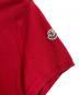 中古・古着 MONCLER (モンクレール) AGLIA POLO MANICA CORTA レッド サイズ:M：12000円