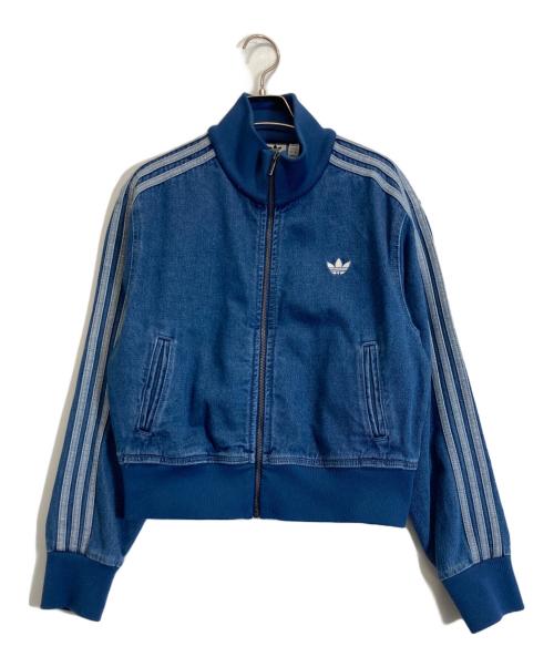 adidas（アディダス）adidas (アディダス) アディカラーデニム トラックトップ インディゴ サイズ:XLの古着・服飾アイテム