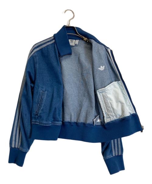 adidas（アディダス）adidas (アディダス) アディカラーデニム トラックトップ インディゴ サイズ:XLの古着・服飾アイテム
