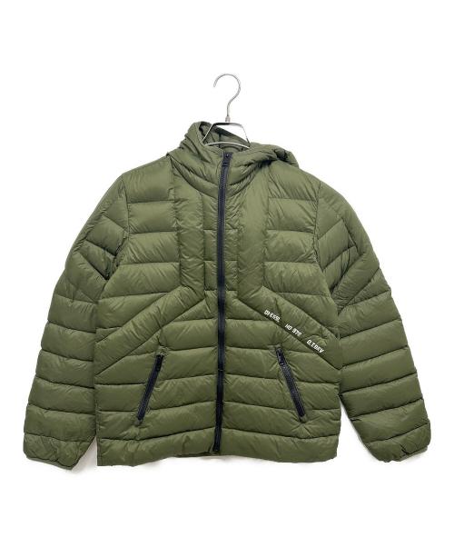 DIESEL（ディーゼル）DIESEL (ディーゼル) ダウンジャケット オリーブ サイズ:SIZE 16(メンズS相当）の古着・服飾アイテム