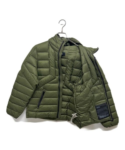 DIESEL（ディーゼル）DIESEL (ディーゼル) ダウンジャケット オリーブ サイズ:SIZE 16(メンズS相当）の古着・服飾アイテム