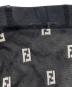 中古・古着 FENDI (フェンディ) ズッカ柄タイトスカート ブラック サイズ:L：10000円