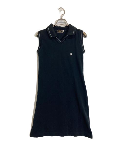 FENDI（フェンディ）FENDI (フェンディ) ポロシャツワンピース ブラック サイズ:40の古着・服飾アイテム