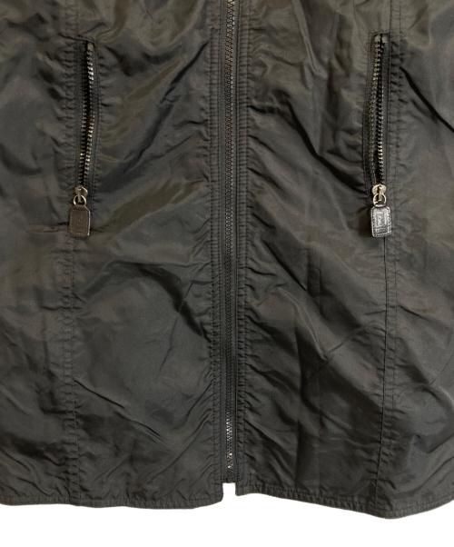 FENDI（フェンディ）FENDI (フェンディ) ズッカ柄リバーシブルワンピース ブラック×ブラウン サイズ:XLの古着・服飾アイテム