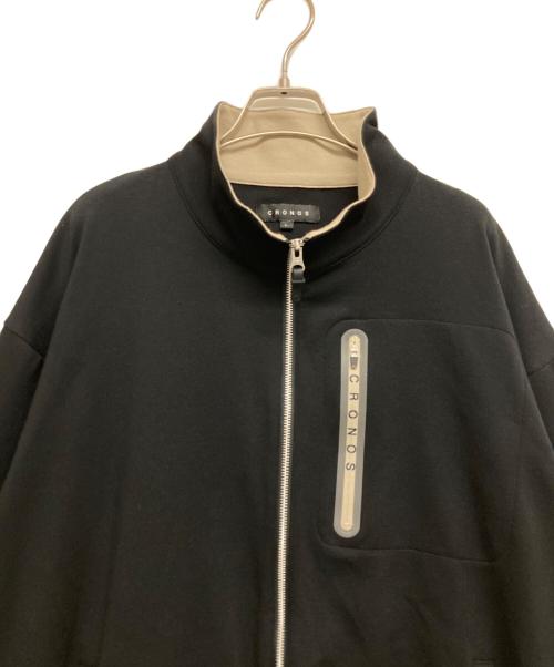 CRONOS（クロノス）CRONOS (クロノス) CROSSLINE BLOUSON ブラック サイズ:Lの古着・服飾アイテム