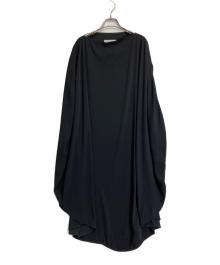 MM6 Maison Margiela（エムエムシックスメゾンマルジェラ）の古着「ノースリーブワンピース」｜ブラック