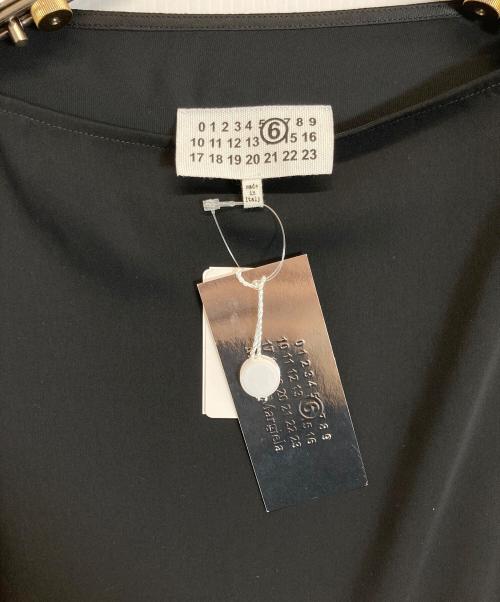 MM6 Maison Margiela（エムエムシックスメゾンマルジェラ）MM6 Maison Margiela (エムエムシックスメゾンマルジェラ) ノースリーブワンピース ブラック サイズ:UNIの古着・服飾アイテム