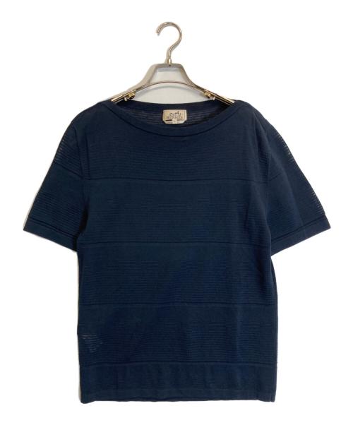 HERMES（エルメス）HERMES (エルメス) Tシャツ ネイビー サイズ:Mの古着・服飾アイテム