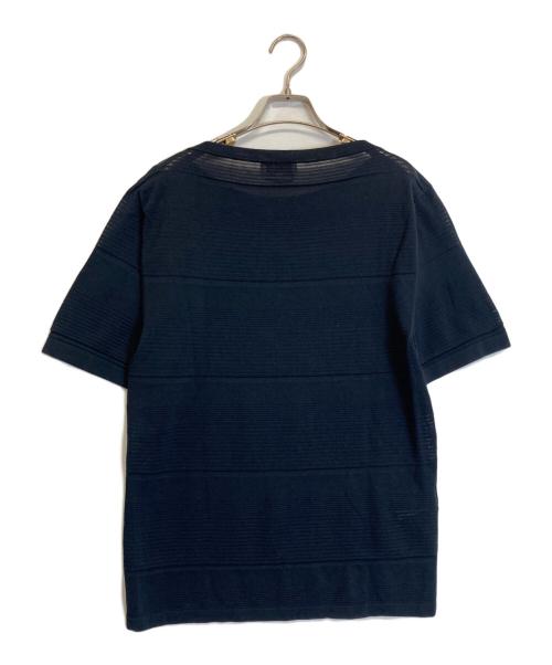 HERMES（エルメス）HERMES (エルメス) Tシャツ ネイビー サイズ:Mの古着・服飾アイテム