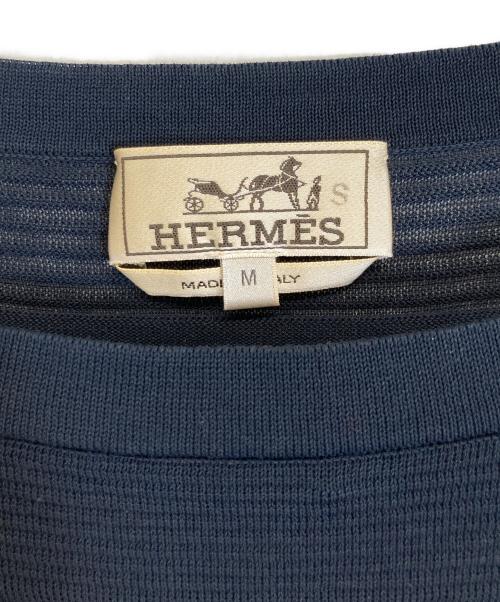 HERMES（エルメス）HERMES (エルメス) Tシャツ ネイビー サイズ:Mの古着・服飾アイテム