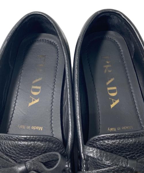 PRADA（プラダ）PRADA (プラダ) ローファー ブラック サイズ:36の古着・服飾アイテム