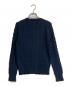 POLO RALPH LAUREN (ポロ・ラルフローレン) ケーブルニットカーディガン ネイビー サイズ:LG：12000円