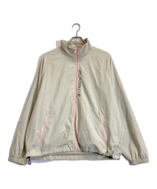 SUPREME（シュプリーム）SUPREME (シュプリーム) CONTRAST ZIP TRACK JACKET ベージュ サイズ:Mの古着・服飾アイテム