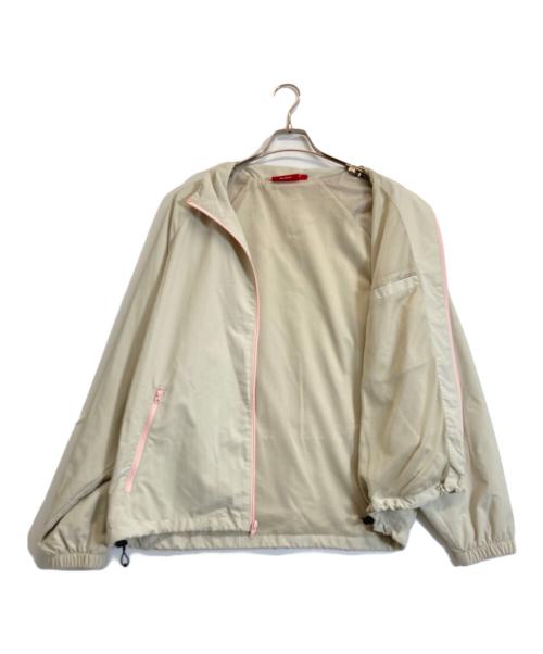 SUPREME（シュプリーム）SUPREME (シュプリーム) CONTRAST ZIP TRACK JACKET ベージュ サイズ:Mの古着・服飾アイテム