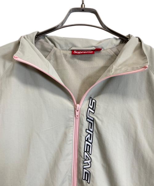 SUPREME（シュプリーム）SUPREME (シュプリーム) CONTRAST ZIP TRACK JACKET ベージュ サイズ:Mの古着・服飾アイテム