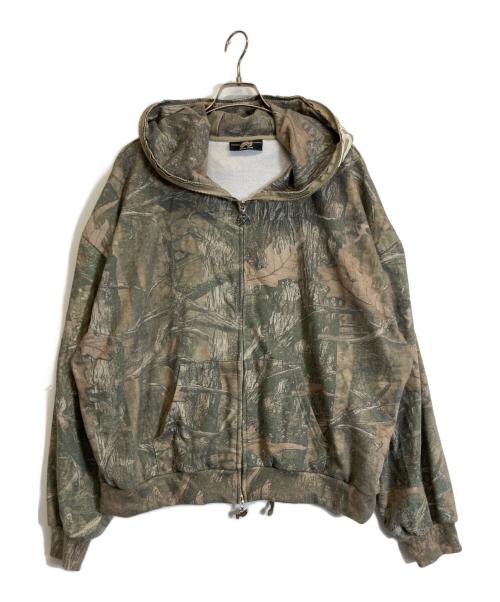 xg（エックスジー）xg (エックスジー) ジップパーカー グリーン サイズ:XLの古着・服飾アイテム