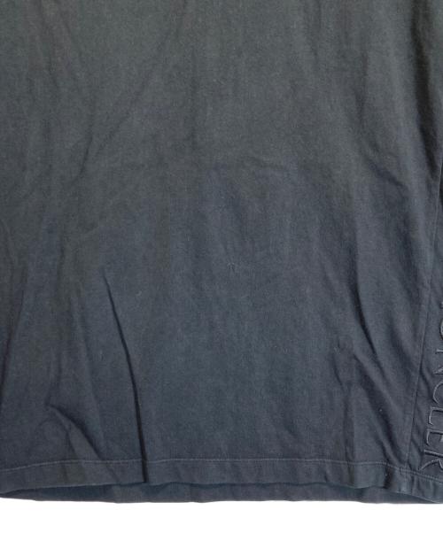 MONCLER（モンクレール）MONCLER (モンクレール) VネックTシャツ ブラック サイズ:Mの古着・服飾アイテム