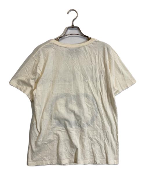 GUCCI（グッチ）GUCCI (グッチ) インターロッキングプリントTシャツ アイボリー サイズ: XSの古着・服飾アイテム