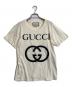 GUCCI（グッチ）の古着「インターロッキングプリントTシャツ」｜アイボリー