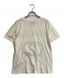 GUCCI (グッチ) インターロッキングプリントTシャツ アイボリー サイズ: XS：15000円
