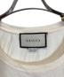中古・古着 GUCCI (グッチ) インターロッキングプリントTシャツ アイボリー サイズ: XS：15000円