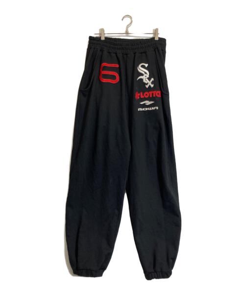 MOWALOLA（モワローラ）MOWALOLA (モワローラ) ATL JOGGERS スウェットパンツ ブラック サイズ:Mの古着・服飾アイテム