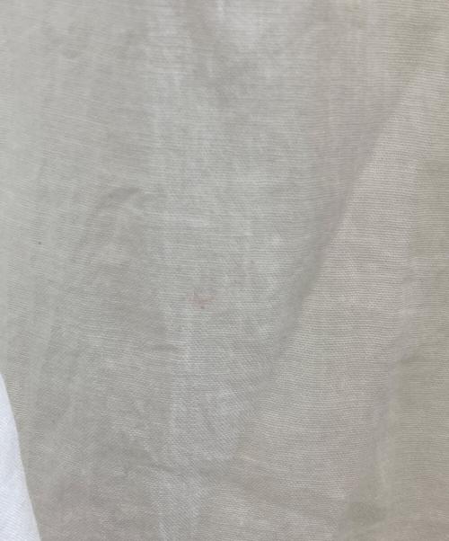 ANAYI（アナイ）ANAYI (アナイ) ラミーコットンレースギャザーブラウス ホワイト サイズ:38の古着・服飾アイテム