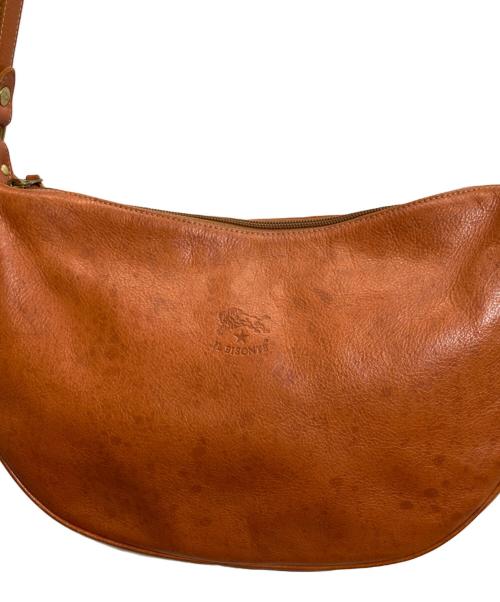IL BISONTE（イル ビゾンテ）IL BISONTE (イル ビゾンテ) ショルダーバッグ ブラウンの古着・服飾アイテム